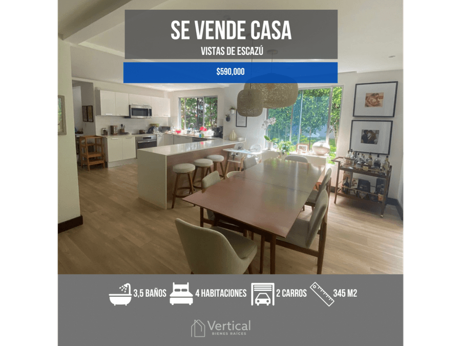 Casa en Condominio Vistas de Escazú