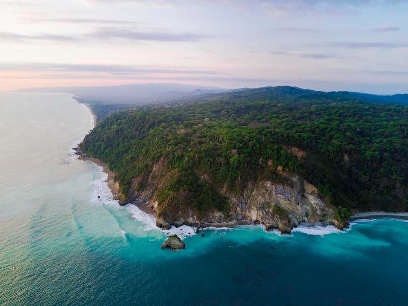 Land at Puerto Jiménez