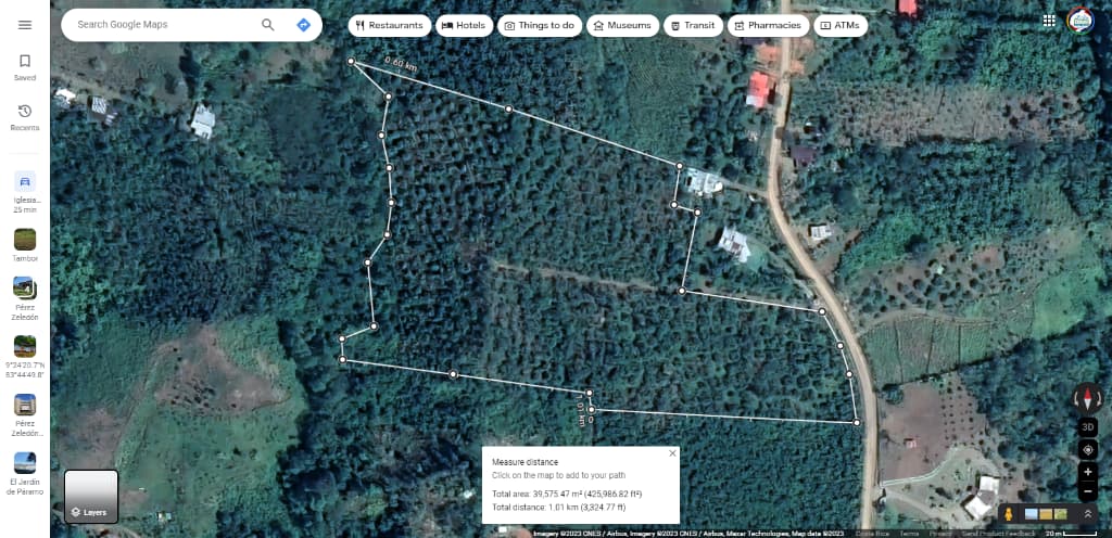 Land at San Isidro del General