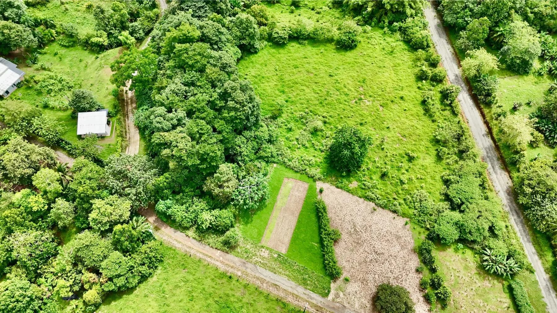 Land at Puerto Jiménez