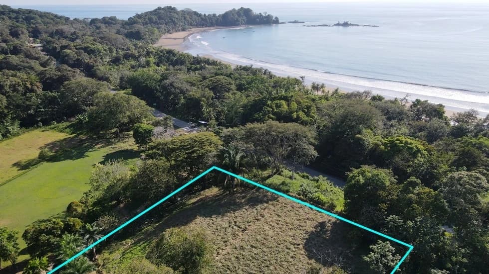 Land at Bahía Ballena