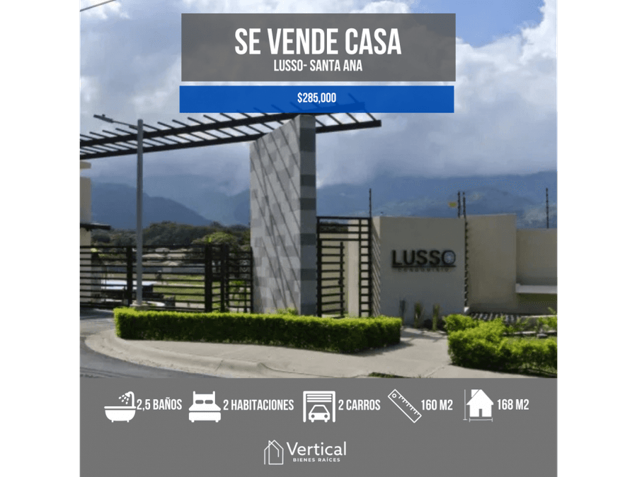 Casa en Condominio Lusso