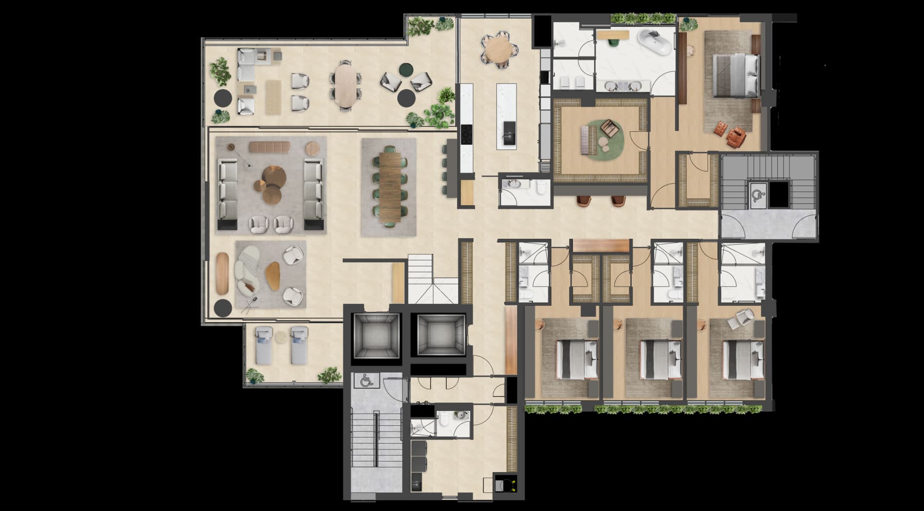 House at Central Park Escazú