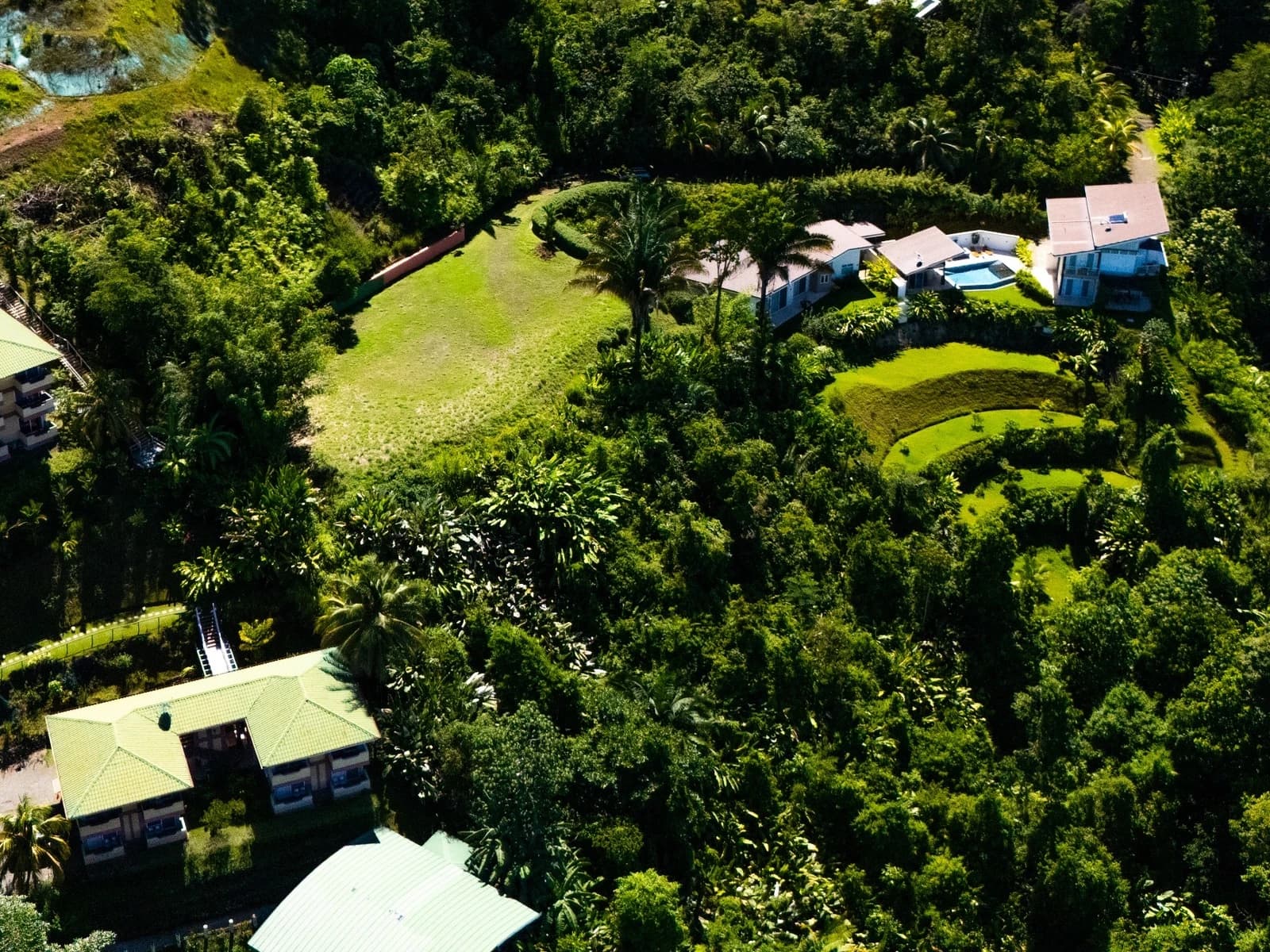 Land at Bahía Ballena