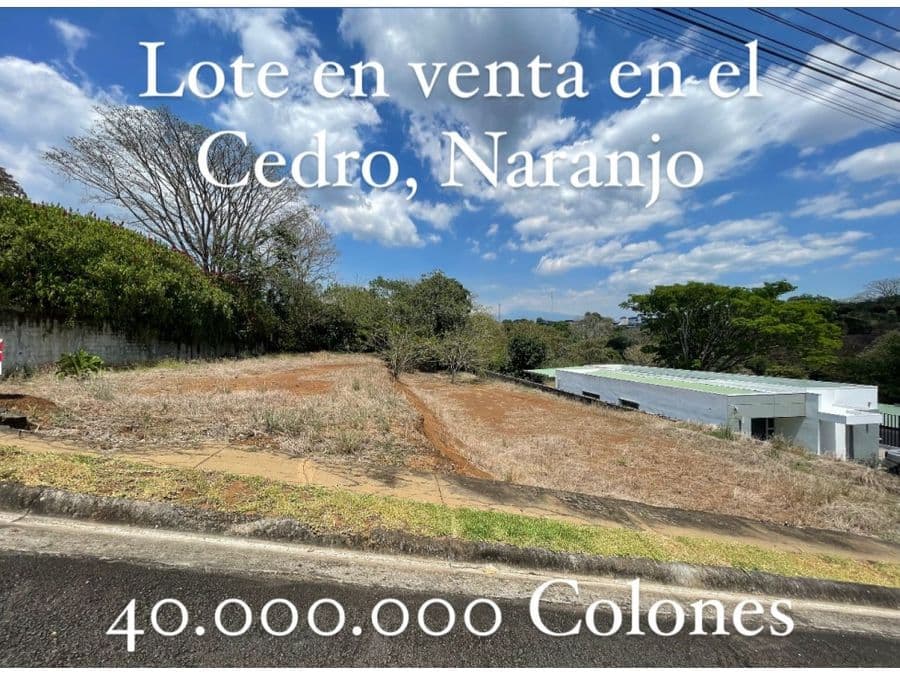 Terreno en Alajuela
