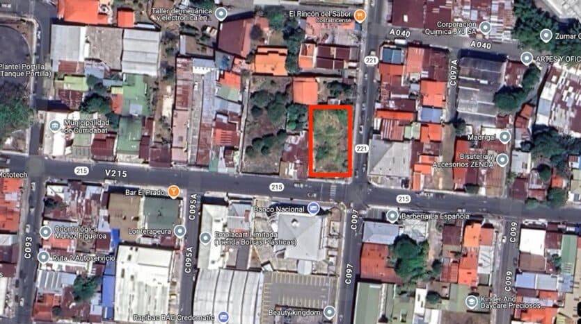 Terreno en Curridabat