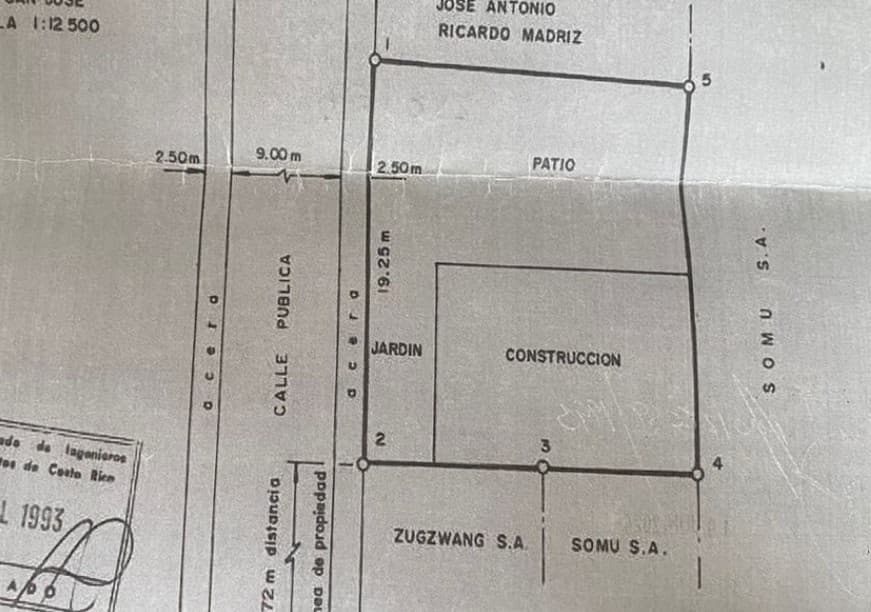 Propiedad en Mata Redonda