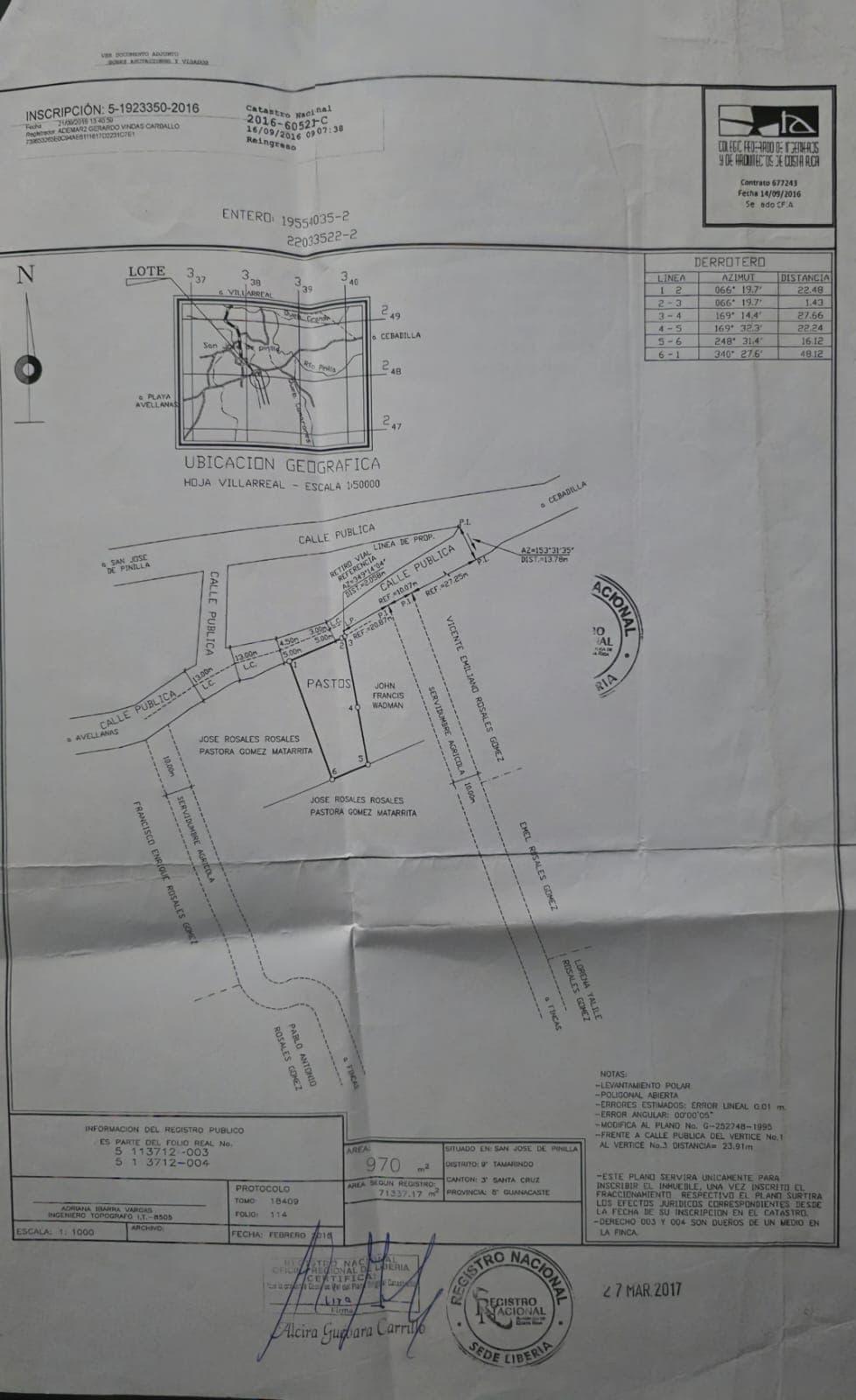 Terreno en Veintisiete de Abril